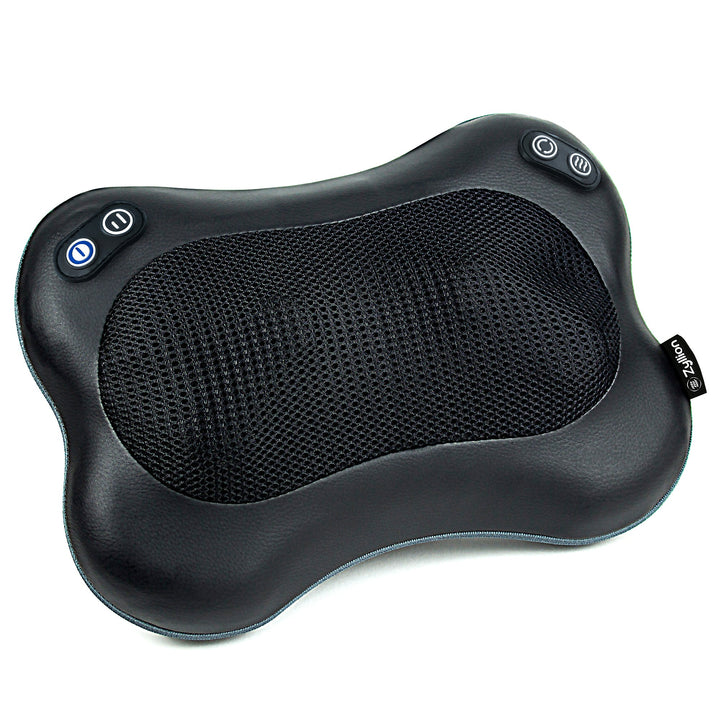 Rechargeable Shiatsu Back and Neck Massager Pillow with Heat