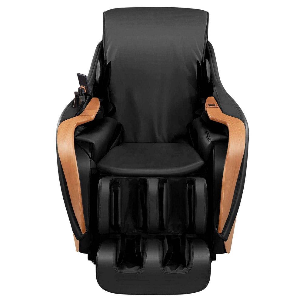 D.Core 2 - Made in Japan Ultra Premium Massage Chair w/ Oak Side Panels - Synca Massage Chair