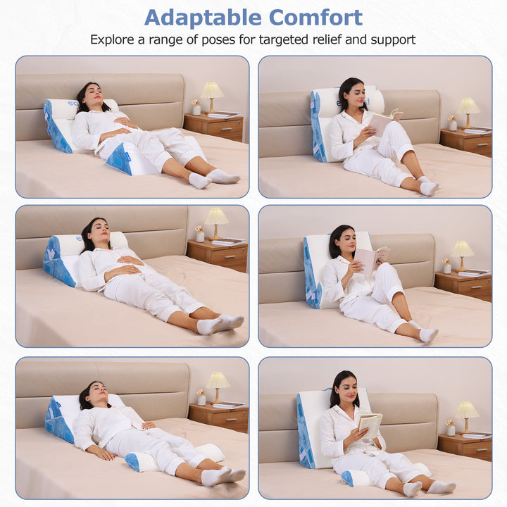 EASYNEST Bed Wedge Pillow