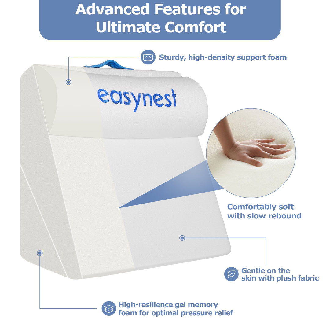 EASYNEST Bed Wedge Pillow