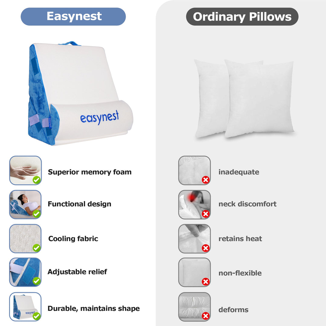 EASYNEST Bed Wedge Pillow