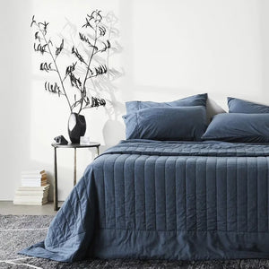 CleanBamboo Hemp™ Linen+ Quilted Coverlet By Ettitude